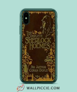 Sherlock Holmes Cover Book iPhone XR Case
