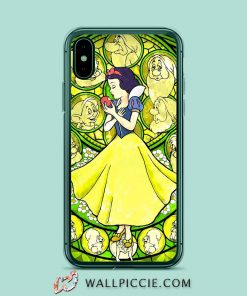 Snow White Stained Glass iPhone XR Case