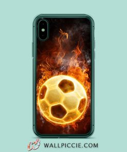 Soccer Fire iPhone XR Case