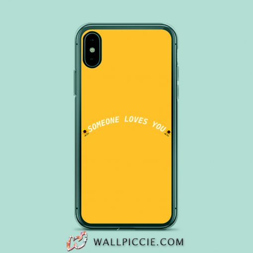 Someone Love You Yellow Aesthetic iPhone XR Case