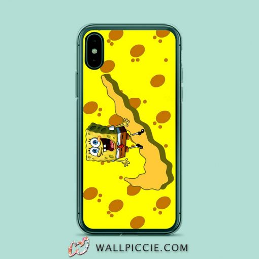 Spongebob Just Do It Parody iPhone XR Case