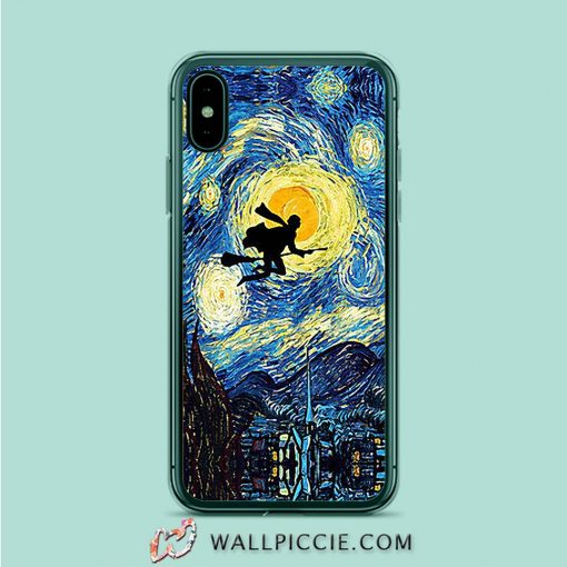 Stary Night Harry Potter iPhone XR Case