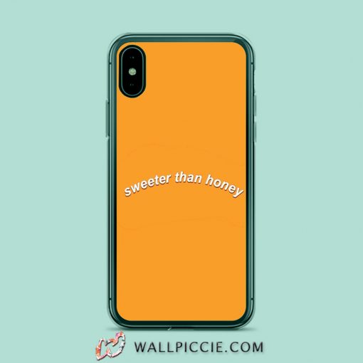 Sweeter Than Honey Aesthetic iPhone XR Case
