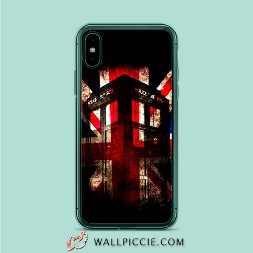 Tardis Doctor Who England iPhone XR Case