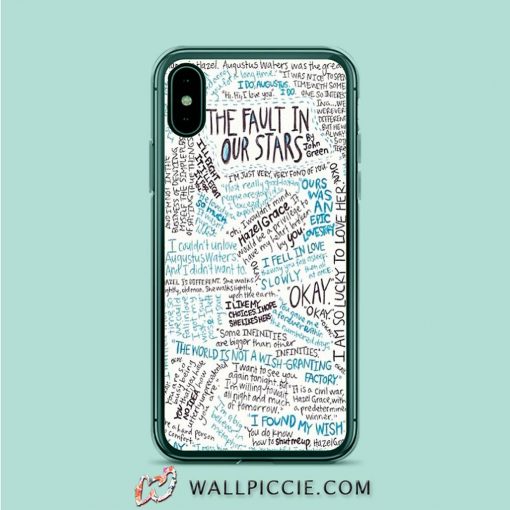The Fault In Our Stars 1 iPhone XR Case