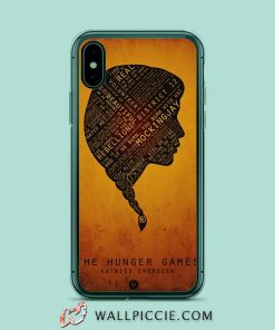 The Hunger Game Quote iPhone XR Case