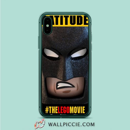 The Lego Movie Batitude Character iPhone XR Case
