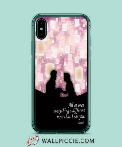 The Tangled Quote iPhone XR Case