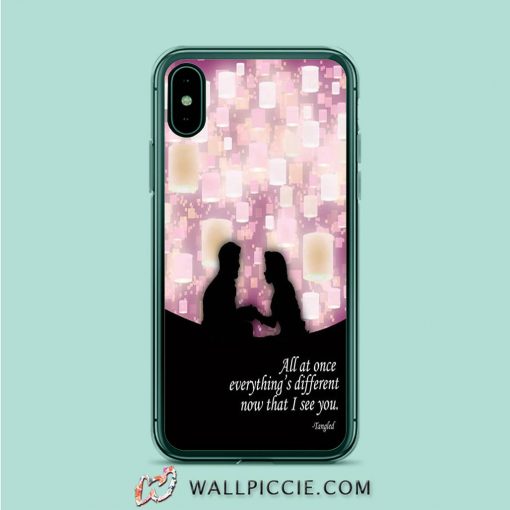 The Tangled Quote iPhone XR Case