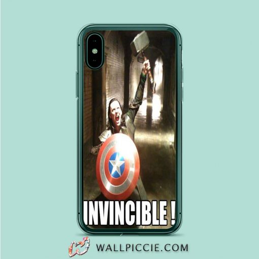 Thor Shield Of Captain America Loki iPhone XR Case