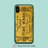 Ticket Time Wars iPhone XR Case