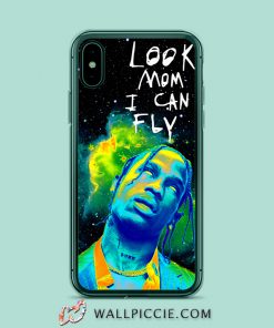 Travis Scott Look Mom I Can Fly iPhone Xr Case