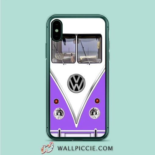 Vw Face Purple iPhone XR Case