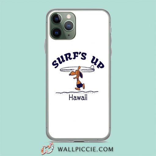 Snoopy Surfs Up Hawaii