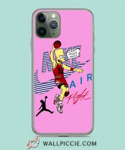 Bart Simpson Air Flight Jordan iPhone 11 Case