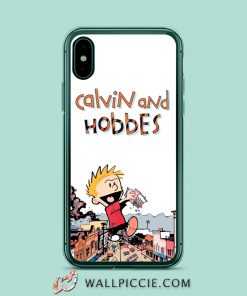 Calvin Hobbes Snow Walk iPhone Xr Case
