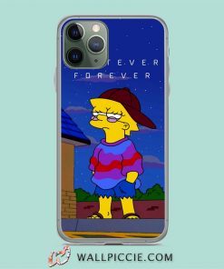 Lisa Simpson Whatever Forever iPhone 11 Case