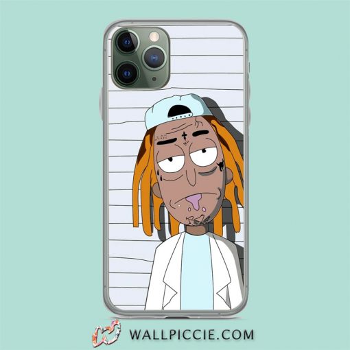 Rick Morty Lil Wayne Mugshot iPhone 11 Case