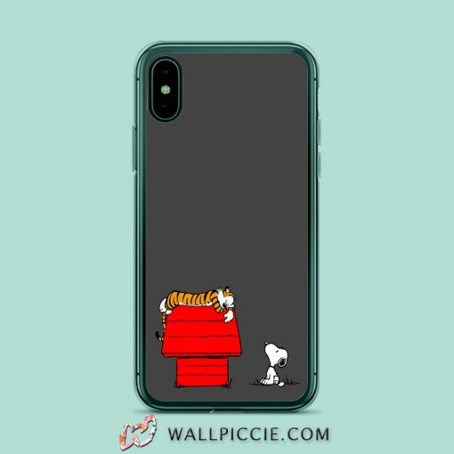 Snoopy X Calvin Hobbes Collabs iPhone Xr Case