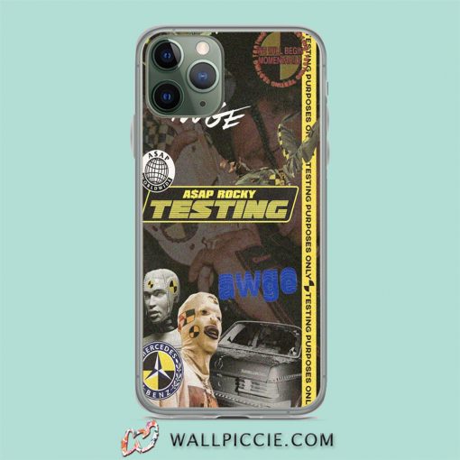 Vintage Asap Rocky Testing Cover iPhone 11 Case