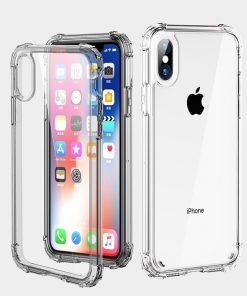 Shockproof Bumper Transparent Silicone Case For iPhone 11 X XS XR XS Max 8 7 6 6S Plus Clear protection Back Cover 5