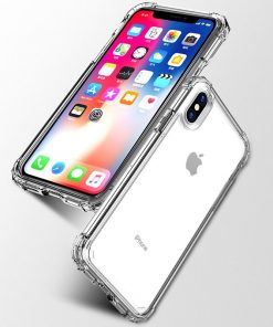 Shockproof Bumper Transparent Silicone Case For iPhone 11 X XS XR XS Max 8 7 6 6S Plus Clear protection Back Cover 3