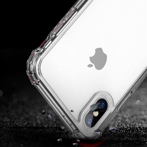 Shockproof Bumper Transparent Silicone Case For iPhone 11 X XS XR XS Max 8 7 6 6S Plus Clear protection Back Cover 1