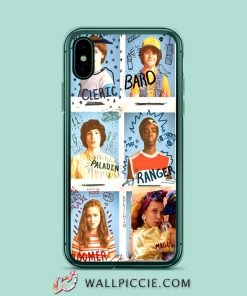 All Character Stranger Things Aesthetic iPhone XR Case