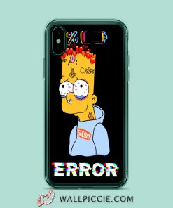 Bart Simpson Error Sadboy iPhone 11 Case