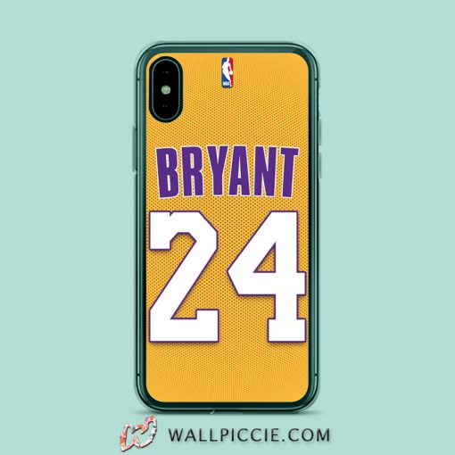 Bryant Jersey Stuff iPhone XR Case