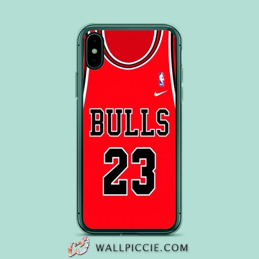 Bulls Jordan 23 Jersey iPhone XR Case