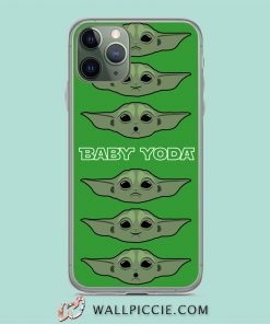 Cute Baby Yoda Star Wars iPhone 11 Case