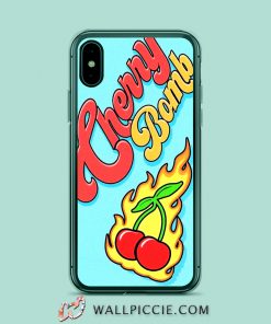 Cute Cherry Bomb iPhone XR Case