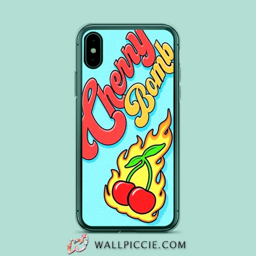 Cute Cherry Bomb iPhone XR Case