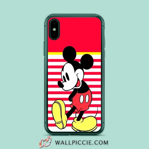 Cute Mickey Mouse Girly iPhone XR Case