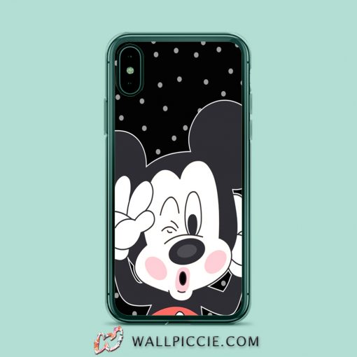 Funny Disney Mickey Mouse iPhone XR Case
