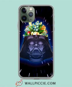 Funny Star Wars Floral Darth Vader iPhone 11 Case