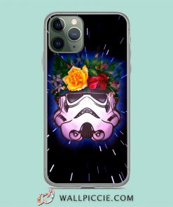 Funny Star Wars Floral Stormtrooper iPhone 11 Case