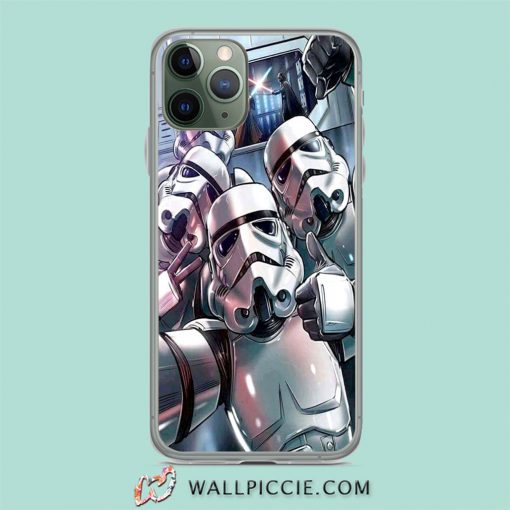 Funny Star Wars Stormtrooper Selfie iPhone 11 Case
