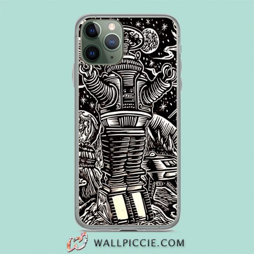 Lost In Space Robot Art iPhone 11 Case
