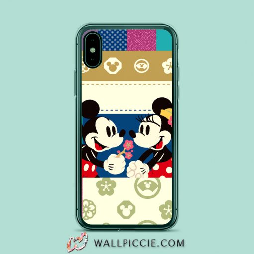 Love Disney Mickey And Minnie Mouse iPhone XR Case