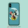 Mickey And Minnie I Love You To The Moon iPhone XR Case