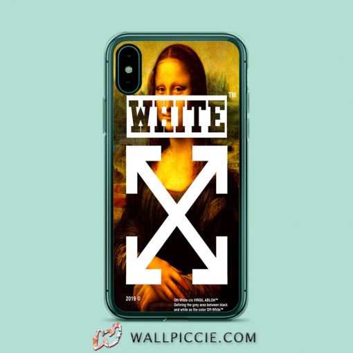 Off White X Monalisa iPhone XR Case