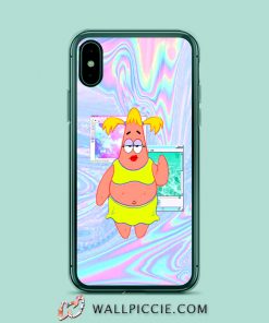 Patrick Spongebob X Off White iPhone XR Case