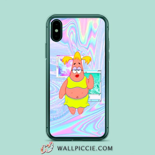 Patrick Spongebob X Off White iPhone XR Case