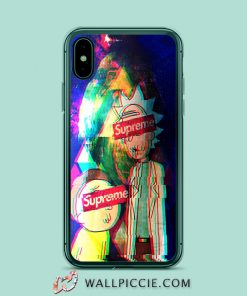 Rick Morty 3D Supreme iPhone XR Case
