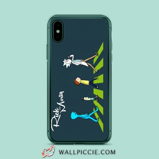 Rick Morty Abbey Road iPhone XR Case