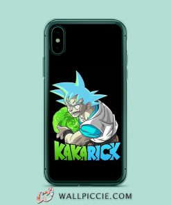 Rick Morty Kamehame X Dragon Ball iPhone XR Case