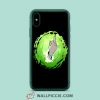Rick Morty Middle Finger Bitch iPhone XR Case