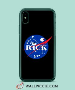 Rick Morty Nasa Squad iPhone XR Case